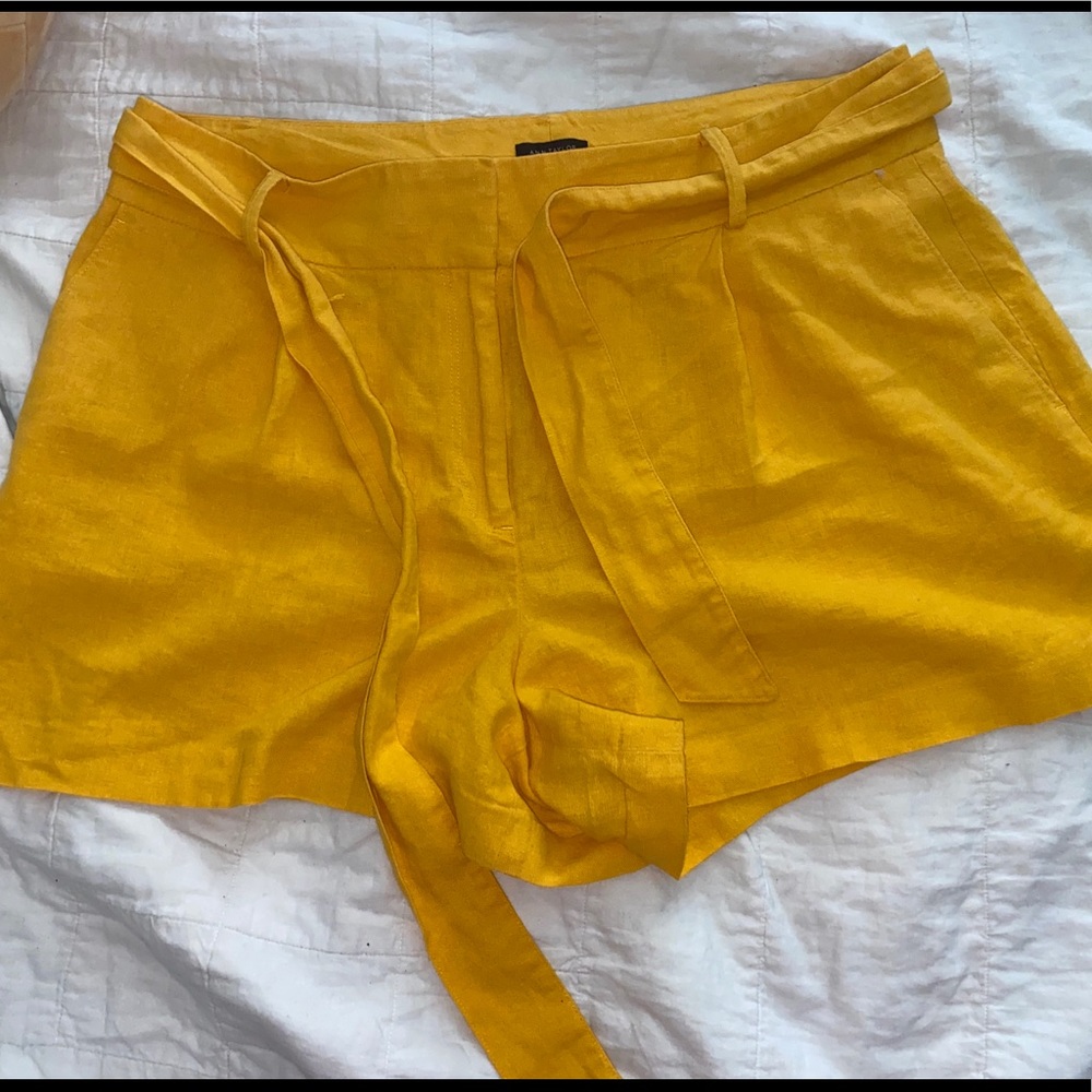 Ann Taylor paper bag shorts